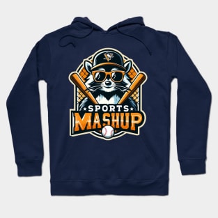 raccoon baseball Hoodie